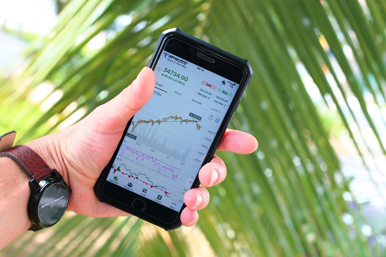 Stock market trading and financial investment data
